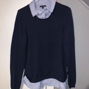 TOMMY HILFIGER TWOFER SWEATER